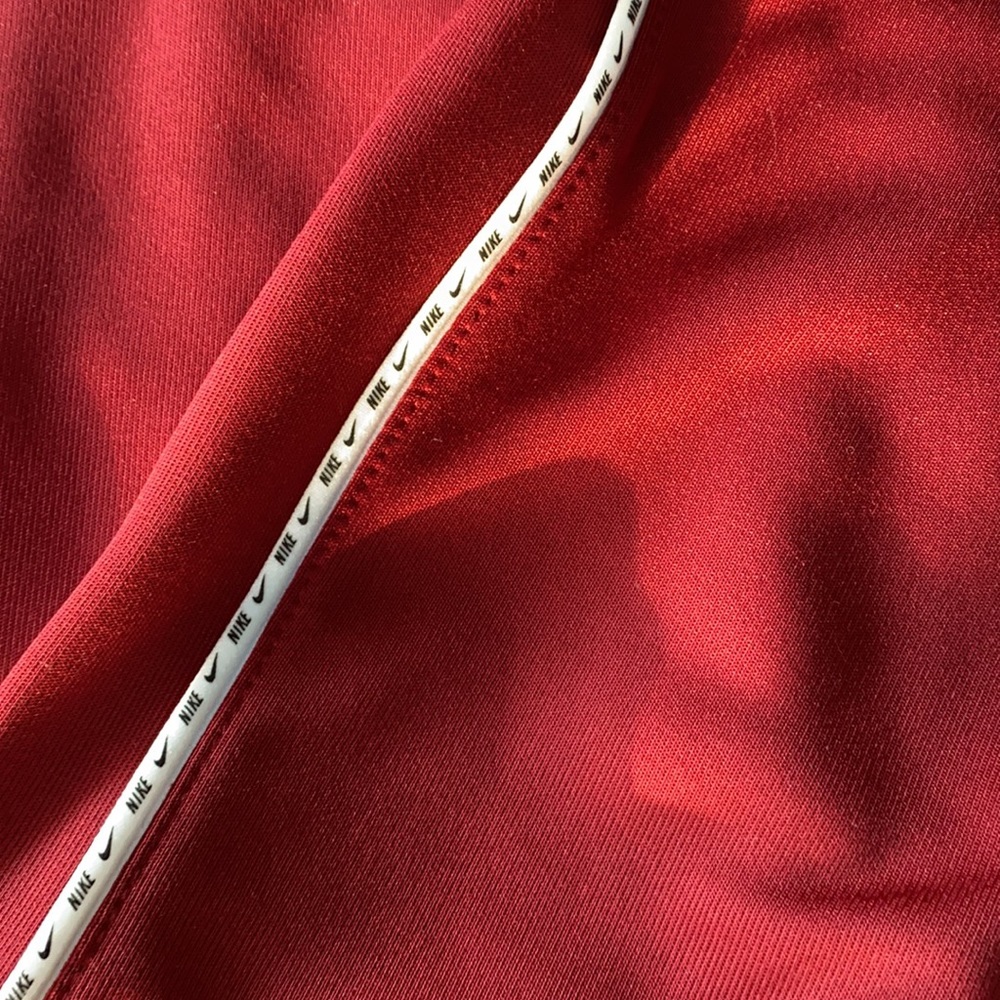 Nike Red Sweatshirt with White Accents - Picture 4 of 7